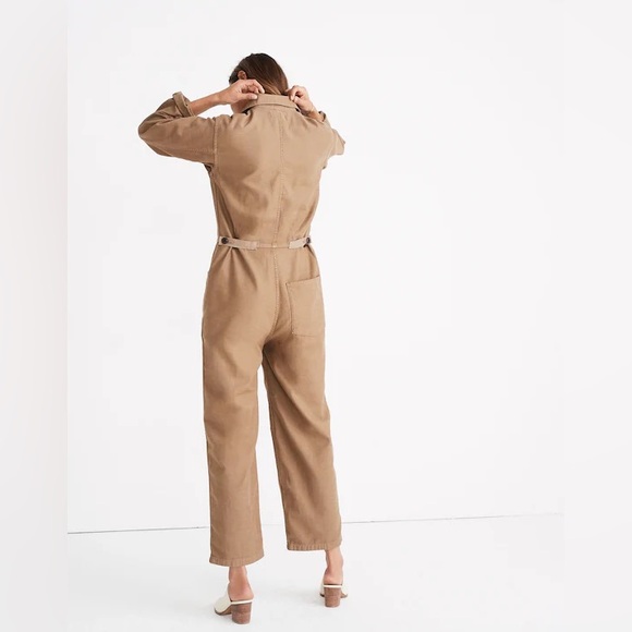 Madewell x As Ever • Tan Coveralls Jumpsuit • Size M - Picture 3 of 11